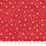 HOLLY JOLLY, RED SNOWFLAKES, FROM NORTHCOTT        
