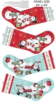 HOLLY JOLLY, STOCKING  PANEL, FROM NORTHCOTT  
